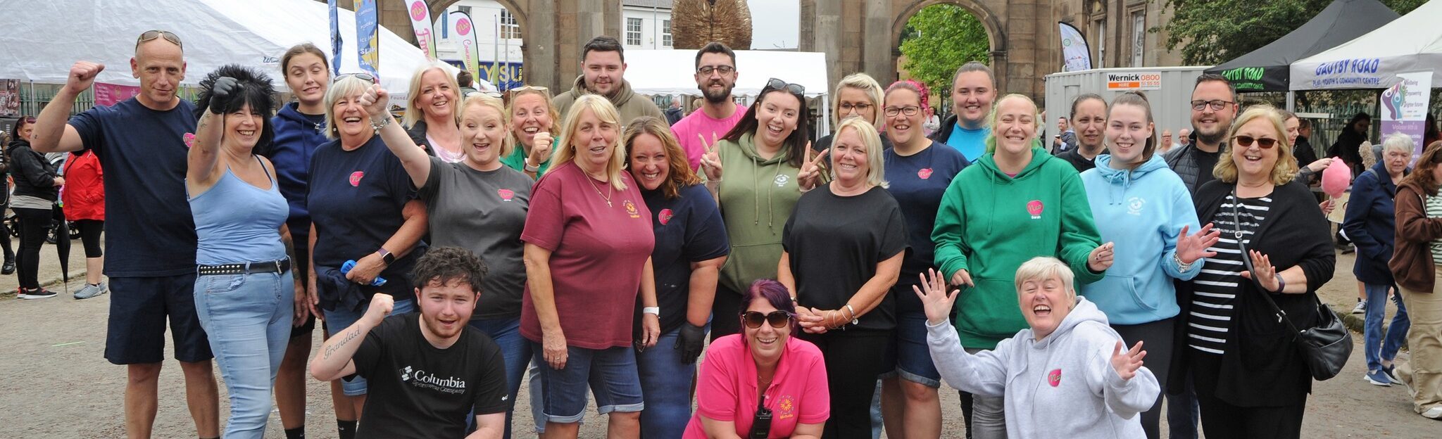 Gautby Road Team at Birkenhead Park